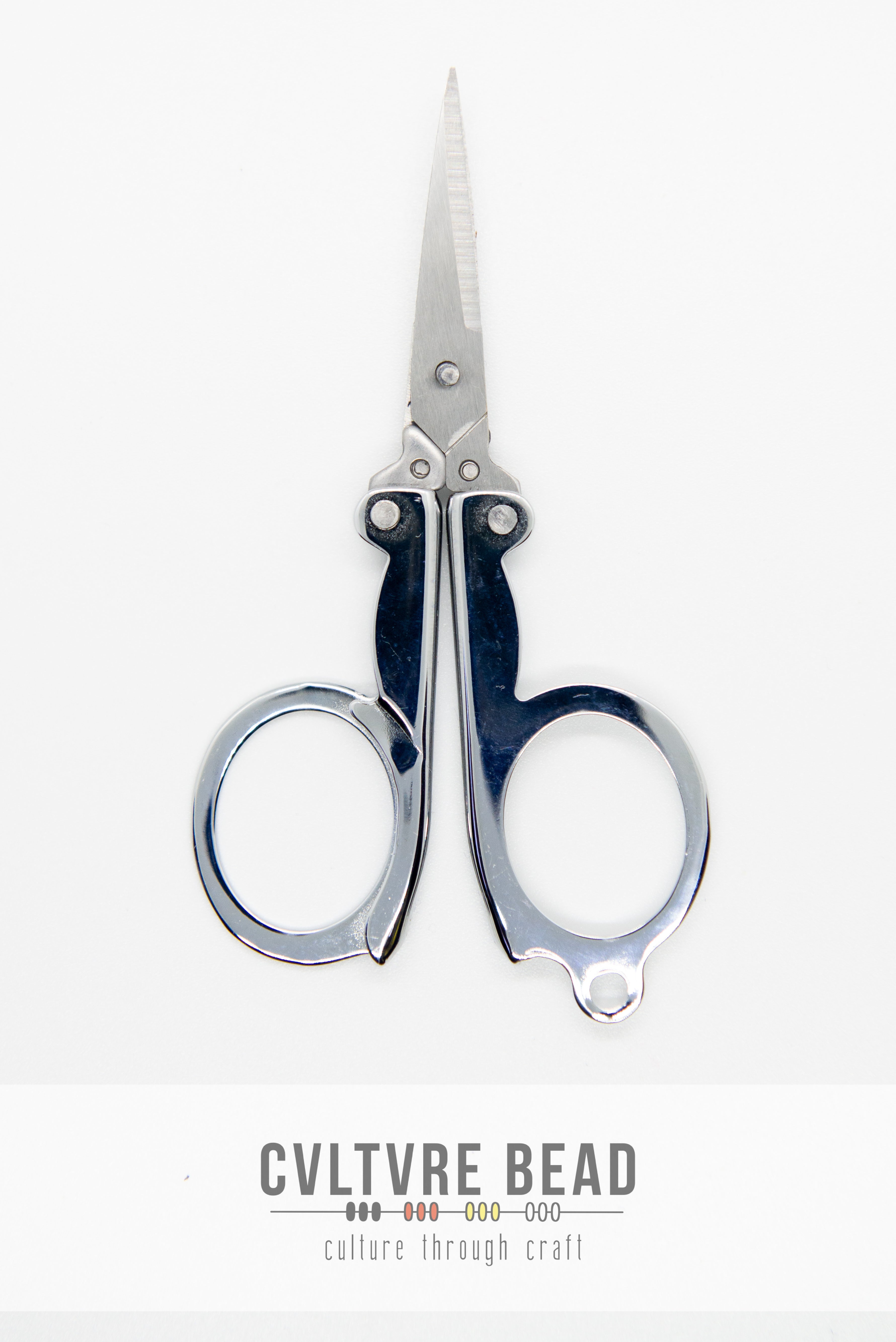 Silver Travel Scissors - 9.3 cm